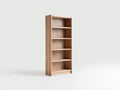 Bibliothèque - Bois - 70x30x190 cm - naturel - style contemporain ouvert