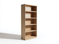 Bibliothèque - Bois - 82x34x192 cm - naturel - style moderne ouvert
